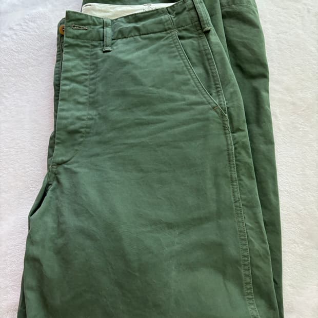 브론슨 USMC Officer Trousers Olive