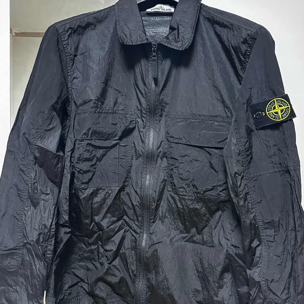 스톤아일랜드 나일론메탈 오버셔츠 L