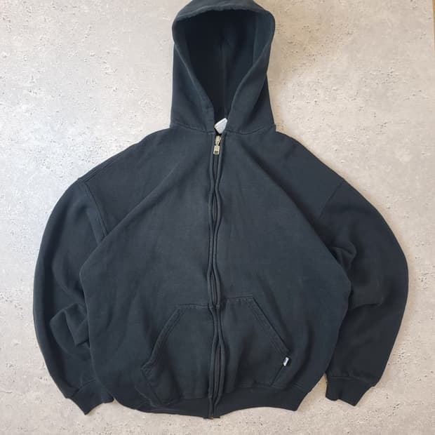 빈티지 러셀 후드집업 XL