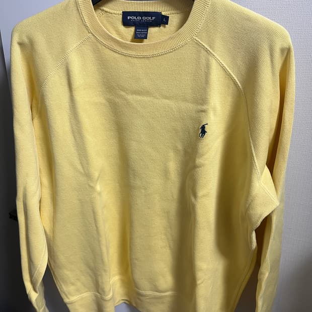 빈티지 폴로 골프 니트, L