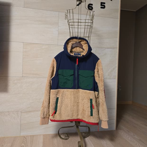[m] 폴로랄프로렌 세르파 플리스 아노락 