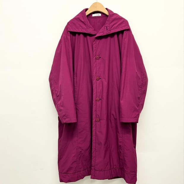 me ISSEY MIYAKE Magenta Long Coat