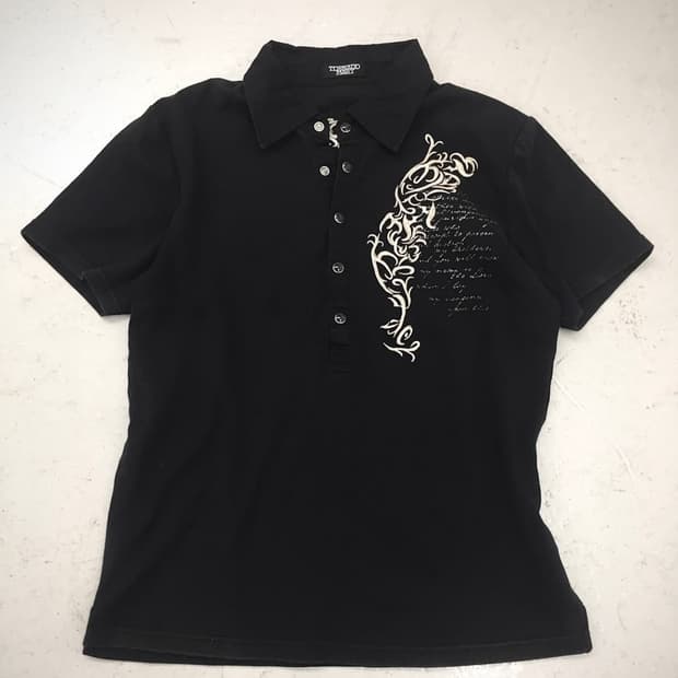 Tornado Mart tribal lettering pk t-shirt