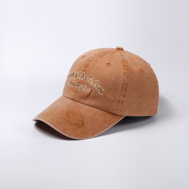 할리데이비슨 오렌지 아메리칸 빈티지 볼캡 모자
