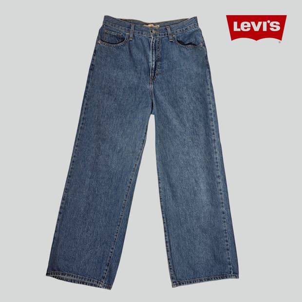 [W29L29]리바이스 하이웨이스트 스트레이트핏 데님팬츠