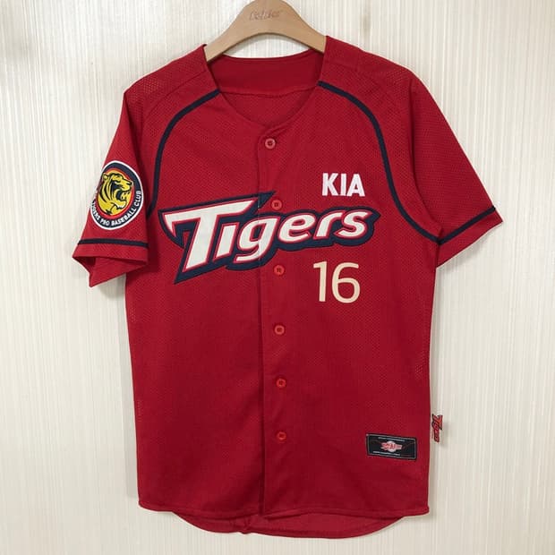 KBO 비젼코리아 기아타이거즈 올드 원정유니폼/져지 90 #16 김주찬