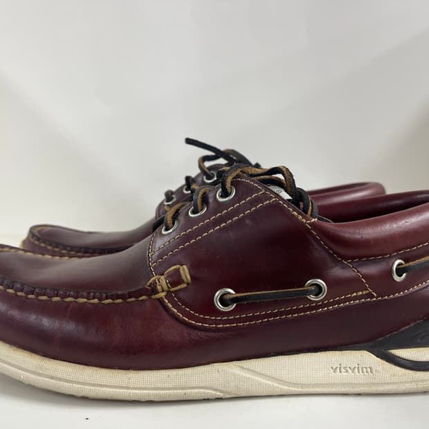 비즈빔 호크니 버건디 레더 9