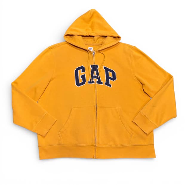 XL GAP 갭 머스타드 후드집업