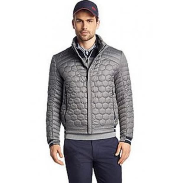 [95] 휴고보스 골프 퀼팅점퍼