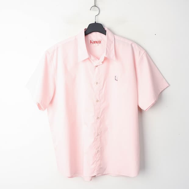 100/칸코 오버핏 로고 셔츠