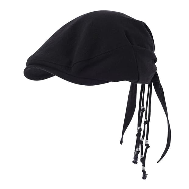 cartelatelier Tassel Knotted Hunting Cap