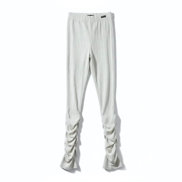 스컬프터 Knitted Shirring Leggings 