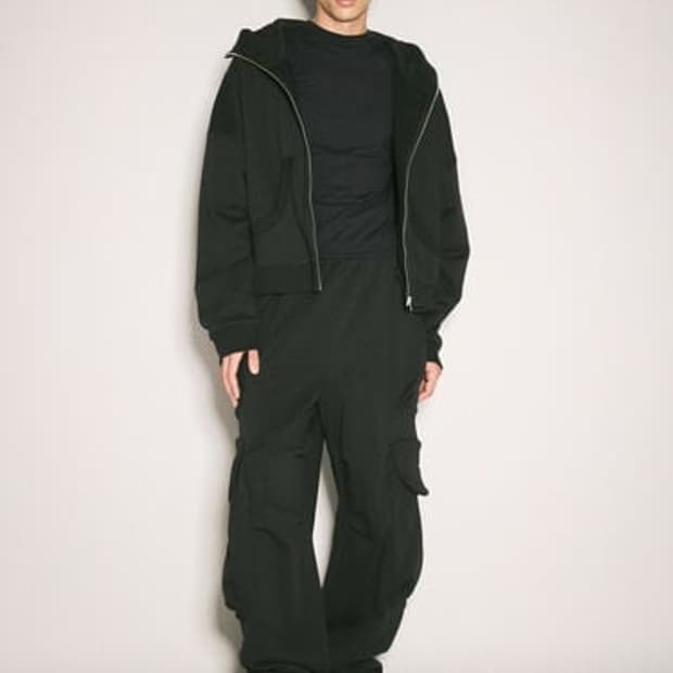 entire studios gocar 카고 스웻 팬츠