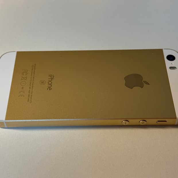 SS급 아이폰 se1 골드 정품 128GB (배터리교체 100%) 작례