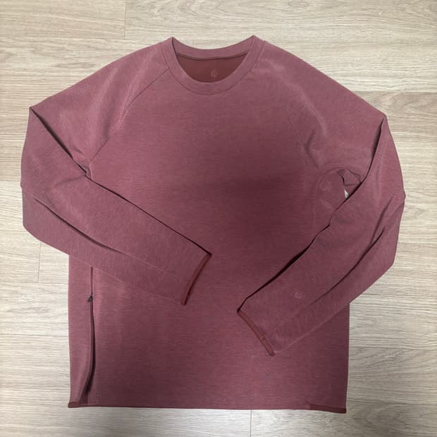 룰루레몬 플리스 맨투맨(M/ 실착0)