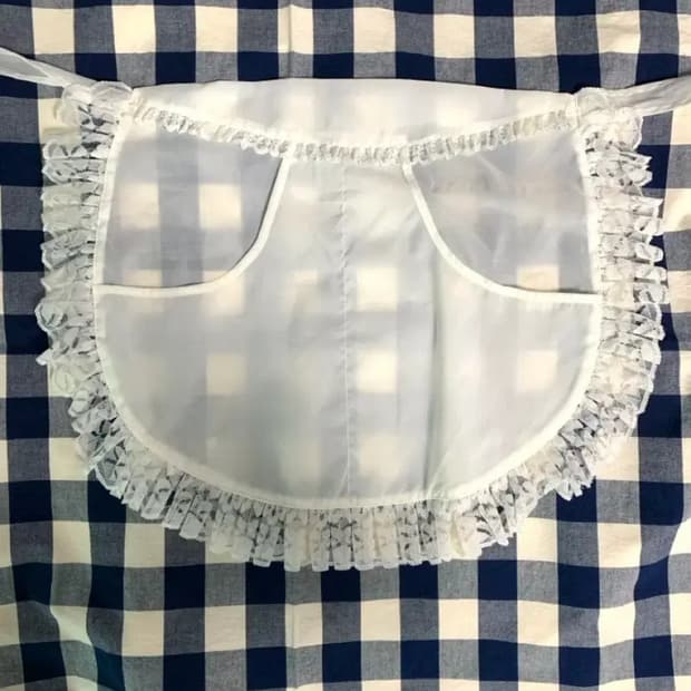 빈티지 유럽 미니앞치마 