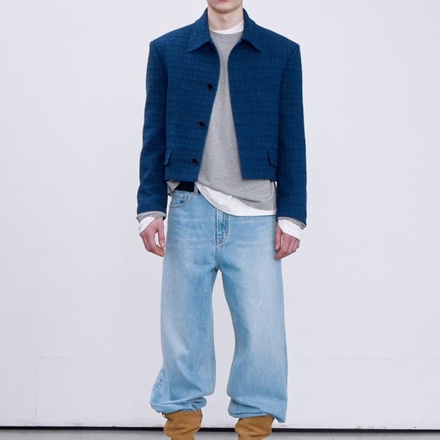 렉토 이카로 트위드 자켓 M사이즈