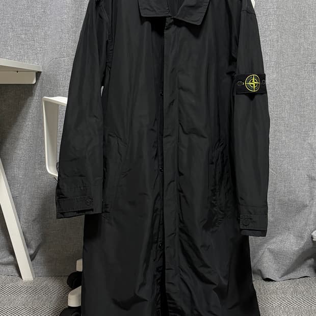 스톤아일랜드 나일론 롱코트 XL
