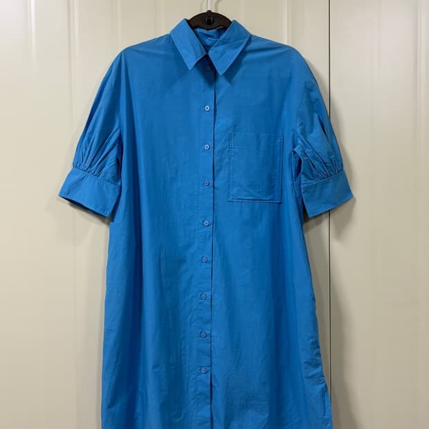 COS 코스 셔츠 드레스