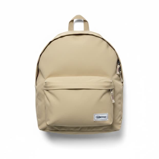 이스트팩 패디드 파커 베이지 백팩