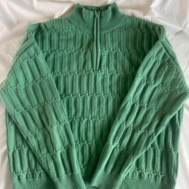 셔터 니트집업 [L]