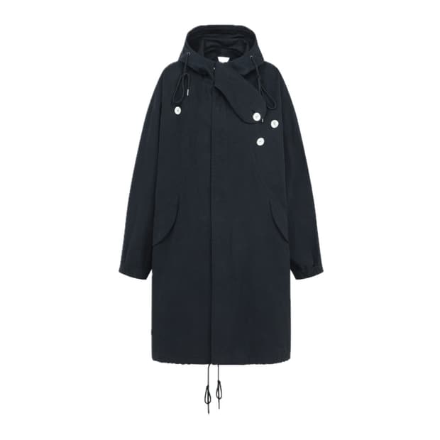 SCHAFT / SHELL BUTTONS FISHTAIL-PARKA
