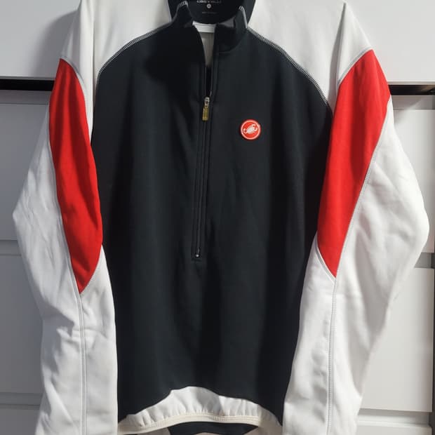 카스텔리 하프집업 긴팔 방풍 저지 바람막이 XL