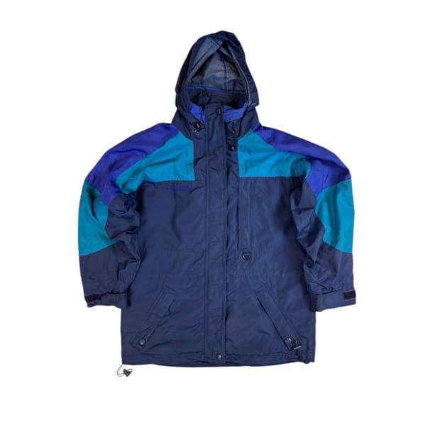 (W-SM) 콜롬비아 90s 컬러 블록 빈티지 자켓 OJ-019