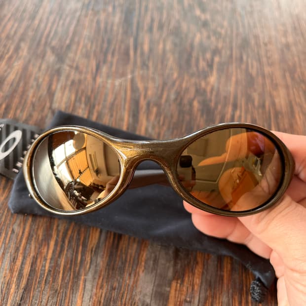 Oakley eye jacket 1.0 Gen1 오클리 아이자켓 골드펄