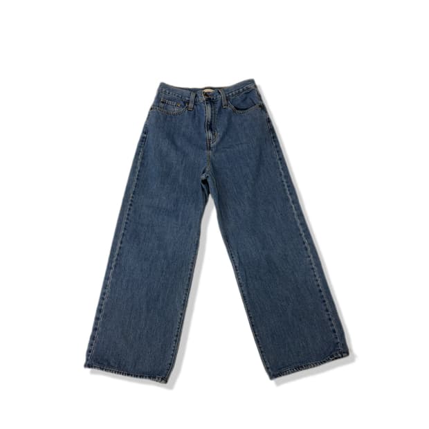 levis high-waist wide jeans
