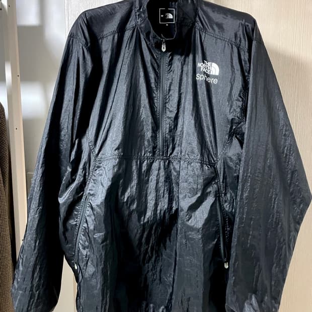 노스페이스 스피어 런닝용 바람막이