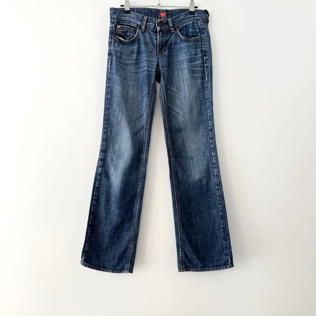 BOSS classy bootscut denim pants