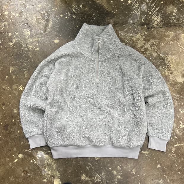 M) 폴로 랄프로렌 뽀글이 하프집업 플리스 자켓 후리스 점퍼