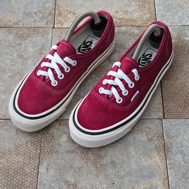 (230)반스 어센틱 44 dx 애너하임 버건디