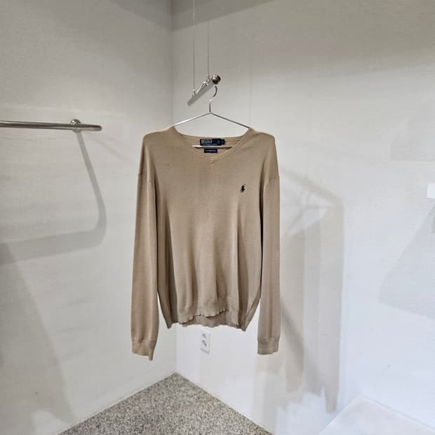 폴로랄프로렌 V넥 니트