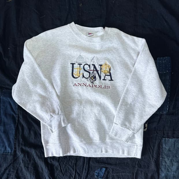90‘s Top Threads USNA 스웻셔츠 L