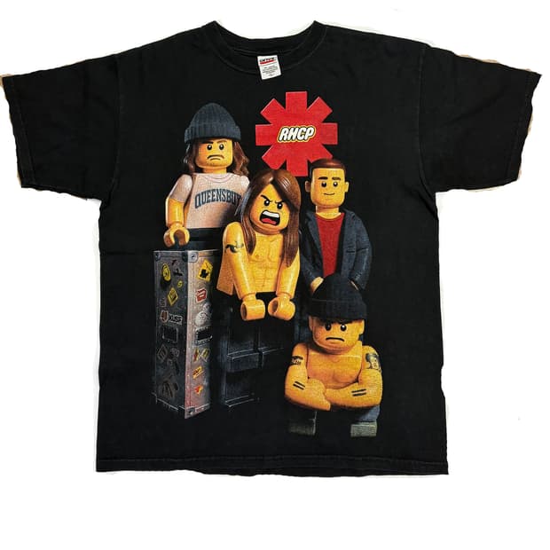 Red hot chilly peppers 00s lego shirt