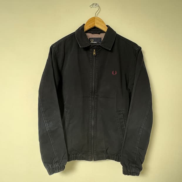 프레드페리 빈티지 해링턴(헤링턴) 블루종