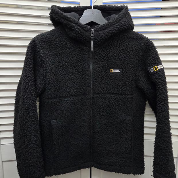 내셔널지오그래픽 키즈 후리스 집업 자켓