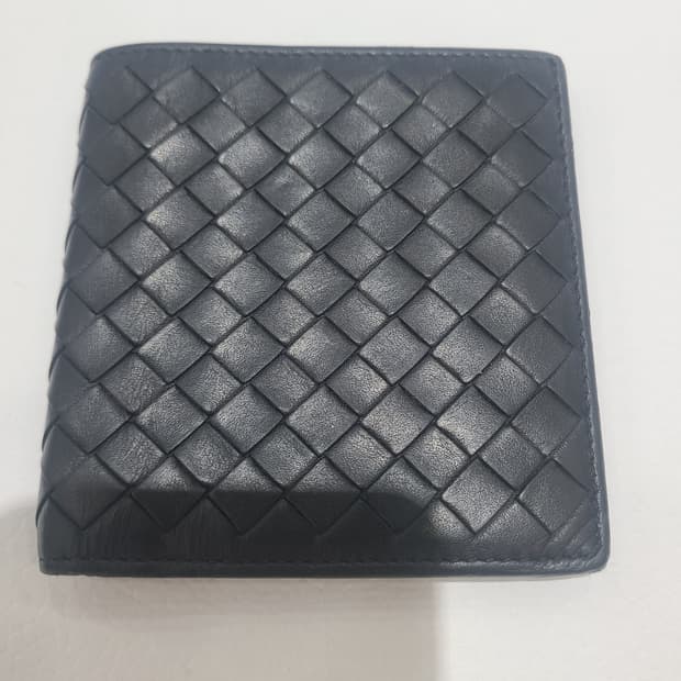 보테가 베네타 남성 반지갑 블랙