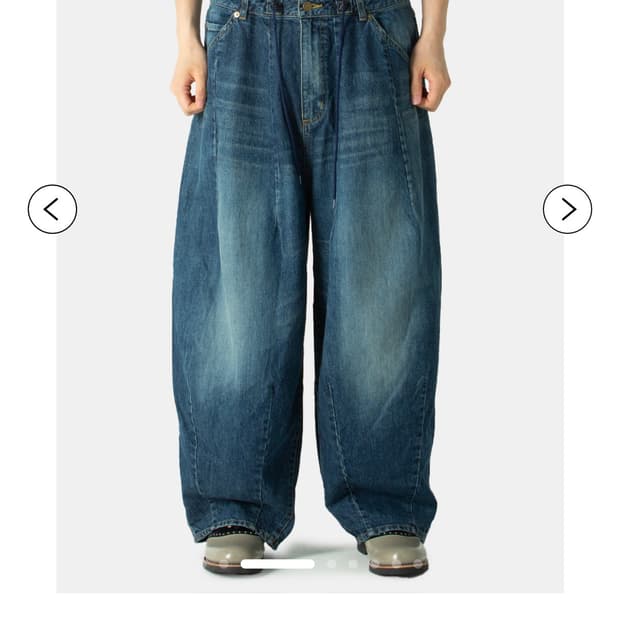NEEDLES H.D. PANT - JEAN / 12oz 인디고블루