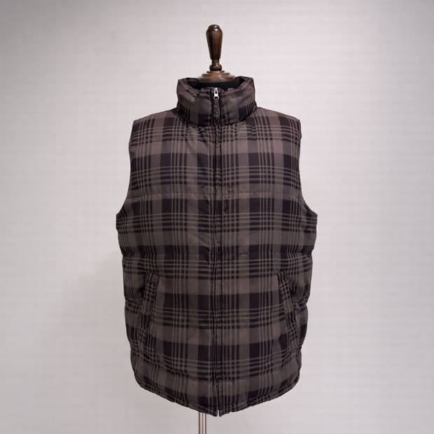 WEATHERPROOF 체크 패딩 베스트