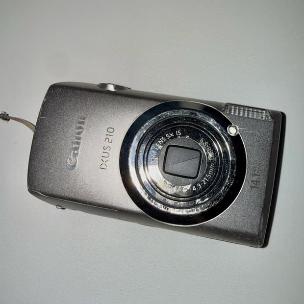 캐논 익서스210 정크품 전시용 디지털카메라