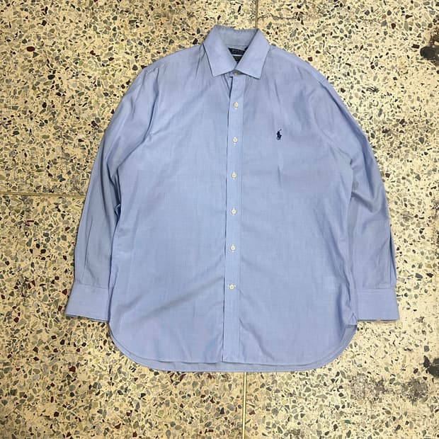 폴로(POLO RalphLauren)스카이블루 옥스퍼드 셔츠