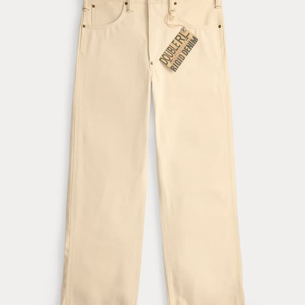 더블알엘 rrl 리미티드 에디션 시디드 셀비지진  에크루 빈파포