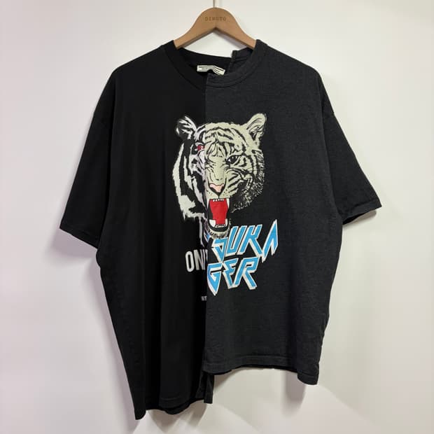 [XL] 오니츠카 타이거 그래픽 반팔 티셔츠