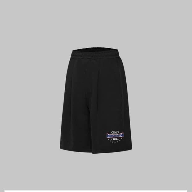 압도 버뮤다반바지 몬스터짐M 미개봉새상품 올라잇본투윈프리덤hdex짐웨어