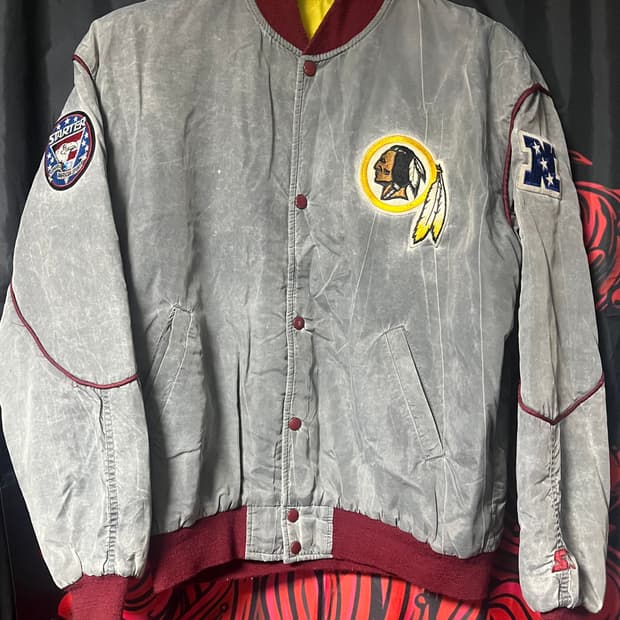 80s NFL 워싱턴 레드스킨즈 자켓
