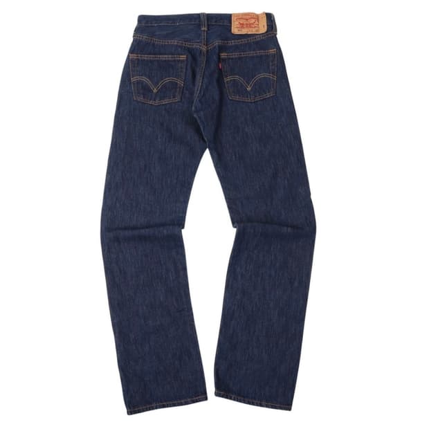 리바이스 501 스트레이트 레그 버튼플라이 데님팬츠