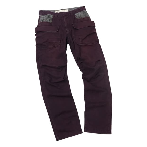 BULL 빈티지 에스닉 포켓 디테일 퍼플 워크 팬츠 (M)